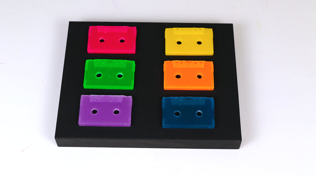 How To Make A Cassette Tape Resin Mold