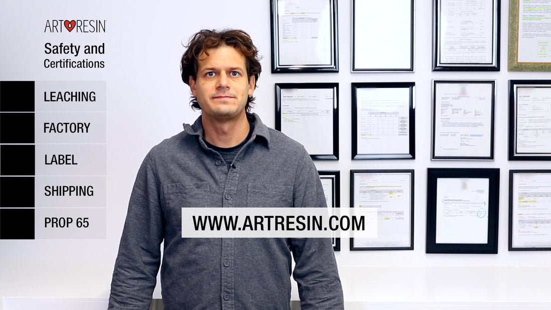 ArtResin Safety Certifications - What Do They Mean?