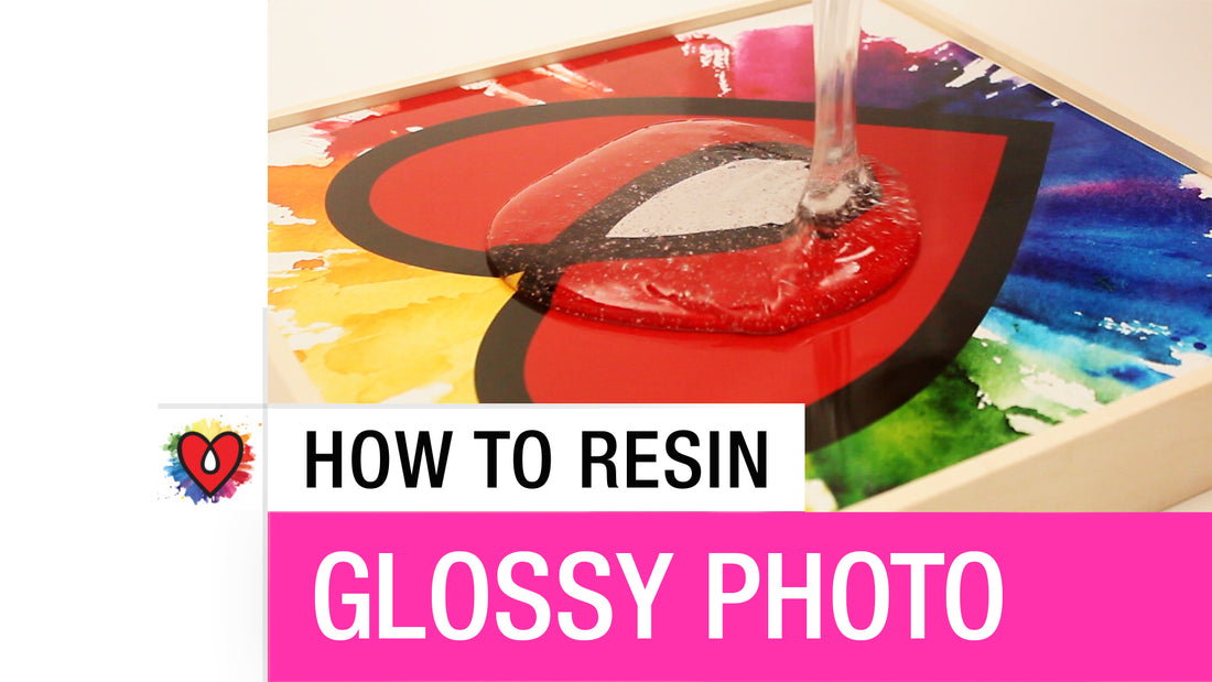 How To Resin A Glossy Photo