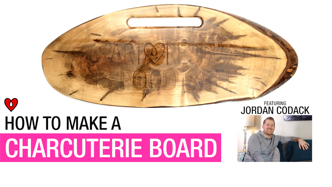 How To Make A Resin Charcuterie Board