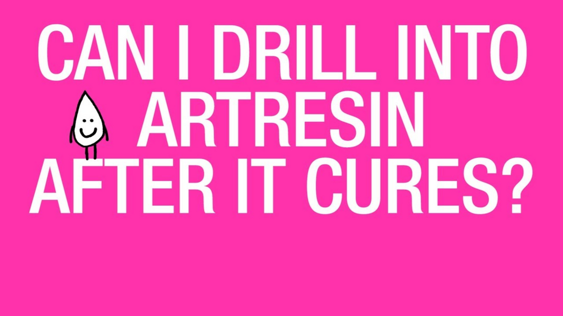 Can I Drill Into ArtResin After It Cures?