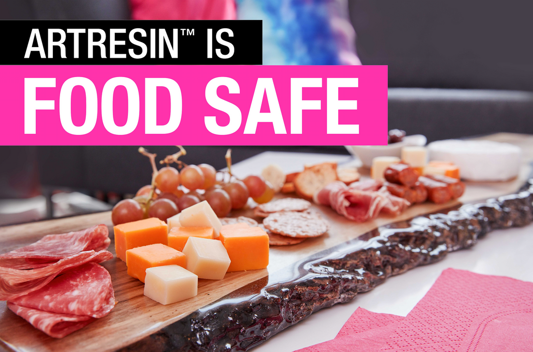 ArtResin Epoxy Resin Passes Food Safety Tests