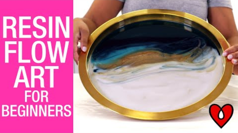 How To Create Resin Flow Art