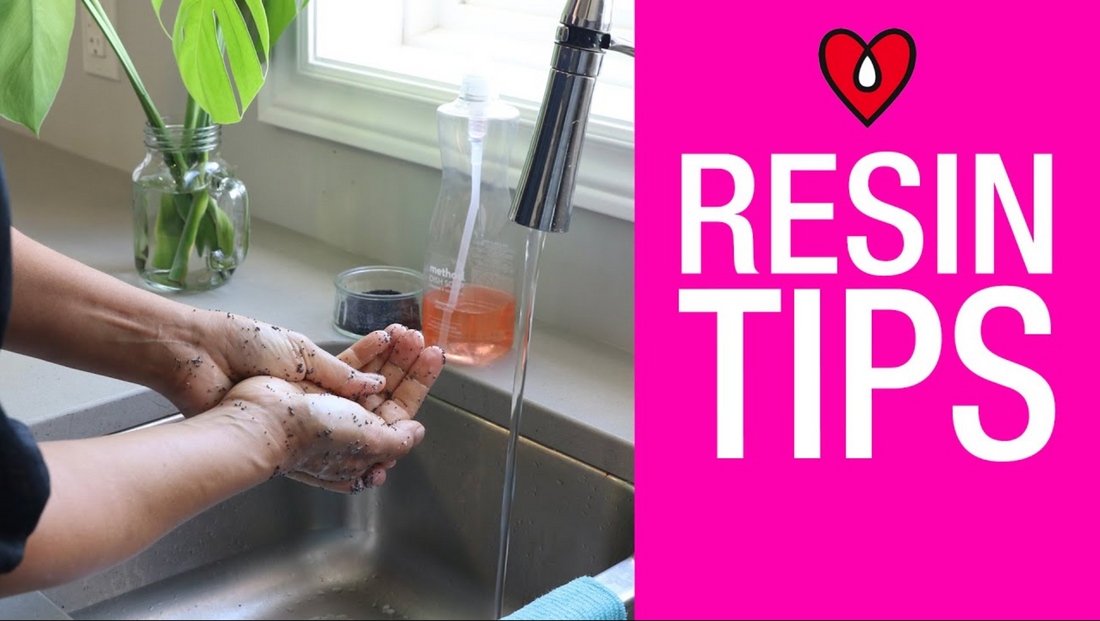 How To Clean Resin Off Your Hands