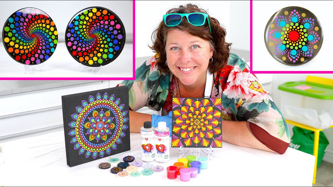 How To Make Mandala Resin Art