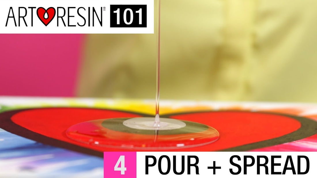 How To Pour And Spread Epoxy Resin