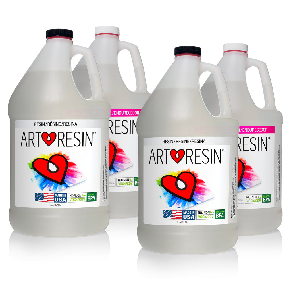 ArtResin 1 Gallon Clear Epoxy Resin & Hardener Kit